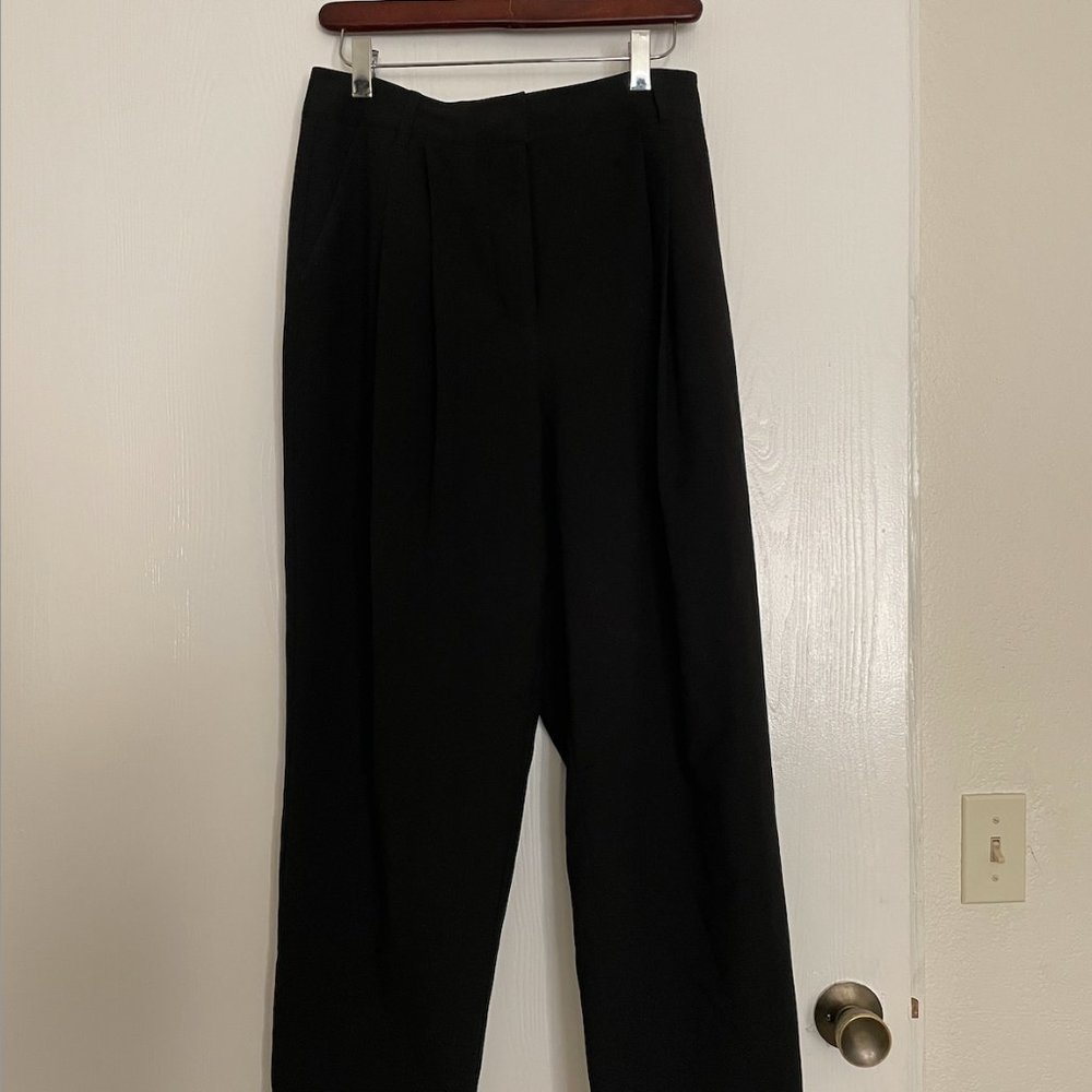 Oak and Fort black dress pants